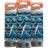 PK Green 100 x Batterie a Bottone AG13 / LR44 / LR1154 / A76 / 357