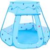 MOOKLIN ROAM Tenda da Gioco per Bambini, 115 x 93cm Piscinetta da Gioco Pieghevole, Piscine di Palline Pop Up Tenda per Interni ed Esterni con Borsa Cerniera (Palline Non Incluse) - Blu