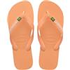 Havaianas Ciabatta Uomo Havaianas Brasil Logo Arancione