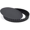 patisse Teglia per quiche con fondo rimovibile, piccola, nera