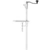 vidaXL Apriscatole Manuale Apribarattoli Attrezzi Cucina Stabile Professionale Robusto Argento 70 cm in Alluminio e Acciaio Inossidabile