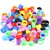 POPETPOP 100 PZ Plastica Piccione Anello Gamba Gallina Piccione Identificare Colomba Anelli per Pappagallo quaglia Fringillide Canarino Boccaporto Pollame Anelli del Piede Pulcini Anatra Clip