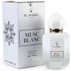 El Nabil Musc Blanc 50 ml Eau de Parfum Spray per uomo e donna muschio