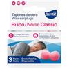Senti2 Tappi per orecchie rumore sonno - Cera 6 pz (3 paia)
