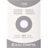 Exacompta 130547 Cartoncini per Schedari