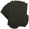 BIBODU Gomma EVA 5mm, colore Nero, Confezione 5 fogli, Formato A4 210x297 mm, Densità 80 kg/m3 | Gommapiuma per Artigianato, Cosplay, Tappezzeria, Halloween | Adatto per bambini e bambine (Nero, 5MM)