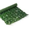 A2ZWORLD Siepe Artificiale, Rotolo da 3 Metri, Altezza 100cm, per Recinzione Balcone, Rete Ombreggiante con Foglie Finte (Foglie di Patate Dolce)