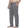 HMIYA Pantaloni da jogging da uomo, in cotone, lunghi e traspiranti, da yoga, classici pantaloni da allenamento con tasche, antracite., XXL