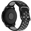 MroTech Cinturino 20 mm Compatibile per Samsung Galaxy Watch 42mm/Active2/Active 2 40mm 44mm/Gear Sport/Gear S2 Classic/Bip/GTS/Vivoactive 3/TicWatch C2 Braccialetto Nero/Grigio
