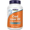 Now Foods Olio di fegato di merluzzo, forza extra 1000 mg 180 Capsule molli