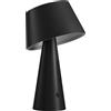 BOT LIGHTING Tizia 2,6W Nera IP54 ricaricab. solare - TIZIA-N