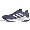 adidas Crazyflight W, Scarpe Basse (Non da Football) Donna, Team Navy Blue 2 Ftwr White Ftwr White, 36 EU