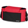 SONARIN Impermeabile Borsa Passeggino Organizer Borsa Fasciatoio,Grande Capacità per iPhone, Pannolini, Giocattoli e Accessor(Rosso)