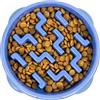 Outward Hound Fun Feeder Slo-Bowl - Ciotola anti-ingozzamento per cani - medio - blu
