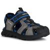 Geox J Sandal Airadyum Bo, Uomo, Grey Royal, 38 EU