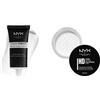 NYX Professional Makeup Studio Perfect Primer - Base per makeup, Incarnato uniforme & Finishing Powder Studio, Cipria Trasparente Opacizzante in Polvere Libera