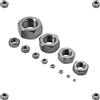 Schrauben-niro.de 934M6A2 - Dado in acciaio INOX, colore: Argento