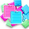 all-around24 2 piccole pale di raffreddamento piatte per il pranzo, mini elementi di vacca, per borsa frigo, batteria di raffreddamento (2 pezzi)