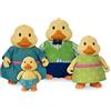 Li'L Woodzeez - Set di 5 pezzi della famiglia delle anatre Quickquack, animaletti in miniatura per bambini, gioco fantasioso, figurine da collezione, dai 3 anni in su