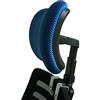 ZIFON Cuscino poggiatesta regolabile per sedia, ergonomico, supporto per testa e collo, senza punzonatura, semplice da montare, attacco universale per poggiatesta della sedia, per ufficio e casa,