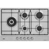 BEKO HIAL75224SXE Piano Cottura ad Incasso a Gas con PractiClean, 4 Bruciatori + 1 Wok, 75 cm Inox