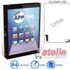 APPTAC 50 FOGLI A4 DA 50 ETICHETTE C503 210x297 mm SENZA MARGINE CARTA ADESIVA POLIESTERE BIANCO OPACO PER STAMPANTI LASER - APPTAC