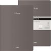 DOHE - Quaderni A4 Interno Liscio OFFICER (2 pz.) | Formato 21x29,7 cm, 40 Fogli (80 Pagine), 90 gr/m², Appunti, Organizzazione o Disegno, Copertina Morbida Flessibile