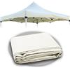 IBK Telo ricambio per gazebo 2x2/3x3/6x3 Tetto tessuto beige impermeabile doppio Anti Raggi UV, resistente (3x3 PRO)