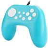 Janzoom Gamepad di Piccole Dimensioni e Leggero per Switch, Controller di Gioco, migliora l'esperienza di Gioco per Switch(Verde)