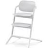 CYBEX Gold LEMO Seggiolone, Per Crescere Insieme a Voi, Da 3 a 99 Anni, Utilizzabile dalla Nascita con gli Attacchi Separati, Alluminio/Plastica, All White (Bianco)