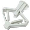 AERZETIX - C57875 - Set di 50 tasselli ad espansione Ø10x35mm per cartongesso - per viti Ø3.5-4mm - in nylon - fissaggio in cartongesso a secco ristrutturazione