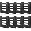 VOANZO 8Pcs 2.5 a 3.5 SSD HDD Hard Disk Drive Bays Holder Metallo Staffa di Montaggio Adattatore con Viti