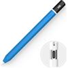 elago Cover Classico Compatibile con Apple Pencil (USB-C), Presa Perfetta, Pelle Protettiva, Custodia in Silicone, Supporta l'Attacco Magnetico (Blu)