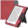 kwmobile Custodia eReader Compatibile con Kobo Libra H2O Cover - Cover eBook Pelle PU con Chiusura Magnetica Stand Cinturino Mano e Porta Carte