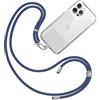 TBOC Cordino Catenella Laccio Strap Porta Cover [Blu Scuro] per Telefono Cellulare da Collo - Tracolla Catenina con Cordini da Phone Cellulari Telefoni Accessori Universale Laccetti Donna Uomo