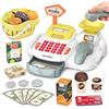 Sotodik Giocattoli del registratore di cassa Scanner con Lettore Reale e Lettore di Carta Set di Accessori per Negozi e Supermercati per Bambini Include Alimenti Giocattolo (668-117-YE)