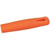 Lodge-Supporto in Silicone con Manico in Acciaio Inox, per Carne padelle, Colore: Arancione