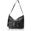 FELIPA Borsa a Mano Quadrata da Donna, Pochette, Nero, Einheitsgröße