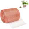 Vueinrg Rete in Rame, 12,7cm x 6m Maglia di Rame Flessibile, Reti per Giardino, Rete Anti Roditori, Lumache, Protezione per Piantine da Giardino, Costruzione dei Fori