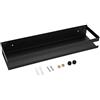 SUMNACON Mensola Angolare per Bagno in Acciaio Inox - Accessori da Parete per Doccia, Organizer per Cucina, Soggiorno, Hotel (40 cm, Nero)