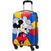 American Tourister Hypertwist - Spinner S, bagaglio a mano, 55 cm, 36 L, multicolore (Mickey Flash Pop), Multicolore (Mickey Flash Pop), Handgepäck 55 cm, Bagaglio a mano