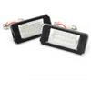 AUROLYNNE 2x Luci Targa Led Luce Sportello Portiera Logo Per Mini cooper Mini R56 R57 R58 R59
