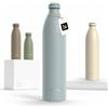 LARS NYSØM Borraccia Termica 1500ml in Acciaio Inox | Bottiglia isolata 1.5 litro | Bottiglia d'Acqua a Tenuta stagna per Sport, Bicicletta, Cane, Bambino, (Sky Blue, XL 1500ml)