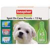 BEAPHAR B.V. Beaphar Protezione Naturale Spot On Antiparassitario Cane Taglia Piccola 3 Pipette Da 1ml