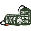 Go Time Gear Life Bivy - Tenda di Emergenza di Sopravvivenza per 2 Persone, da Usare Come Tenda di Sopravvivenza, Riparo di Emergenza, Tenda Tubolare, Telo di Sopravvivenza, Verde, Confezione da 2