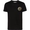 VERSACE JEANS COUTURE T-Shirt & Polo Uomo 76GAHT02-CJ00T Cotone Nero - Large