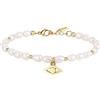 GAVU Bracciale Perle Donna, Bracciale da Donna con Perle Naturali di Acqua Dolce