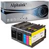 alphaink 953XL 5 Cartucce Multipack compatibili con HP 953 XL per stampanti HP Officejet Pro 7740 7730 7720 8715 8725 8210 8710 8720 8730 8740 8218 8718 8728 (2 Nero,1 Ciano,1 Magenta,1 Giallo)