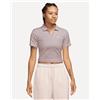Nike Crop Essentials W - T-shirt - Donna - Lilla