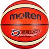 Molten Herren B7D3500 Palla da basket, Arancione, 7